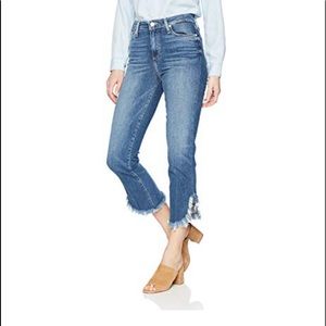 Paige Hoxton Straight Ankle With Fray Hem Size 25